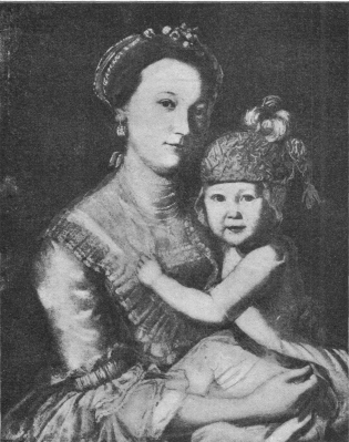 Mrs. Elizabeth Lux Russell and Daughter.